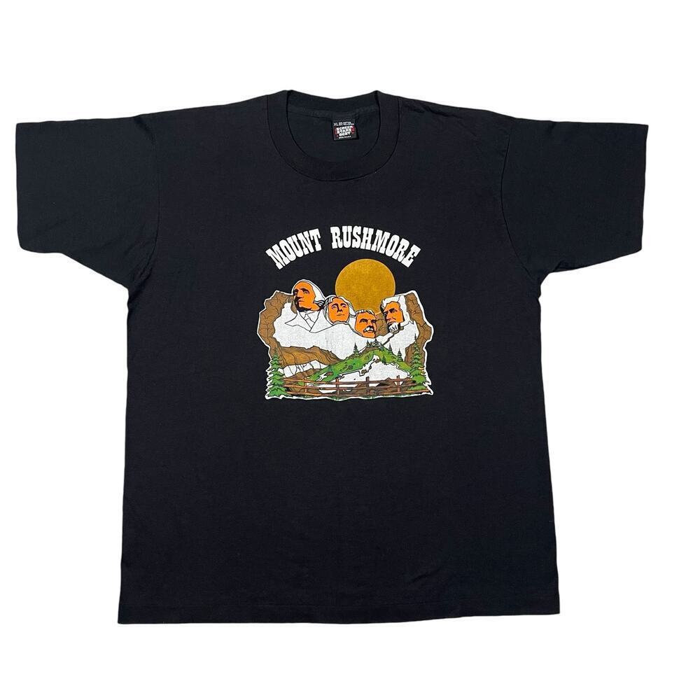 Vintage 1979 Mount Rushmore tshirt screen stars tag size XL